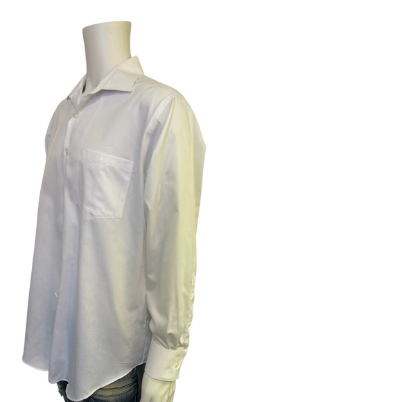 Van Heusen Lux Sateen Fitted Button Down - Picture 5 of 6